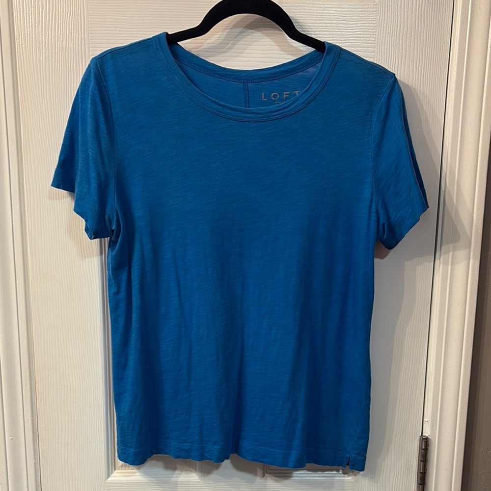 LOFT Vibrant Blue Tee